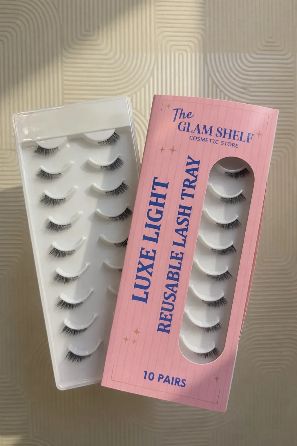 GS3 Luxe Light Half Lash Tray — 10 pairs of reusable half lashes